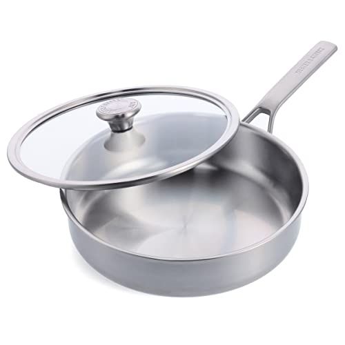 Merten & Storck Tri-Ply RVS inductie hapjespan Jumbo Cooker 26 cm met deksel