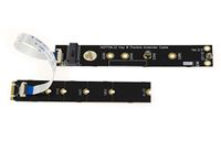 KALEA-INFORMATIQUE M.2 NGFF B Key Riser Extender voor M2 SATA SSD's. Variabele lengte 15 of 20 cm.