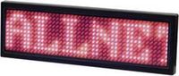 Allnet LED-naamplaatje 167016 Rood