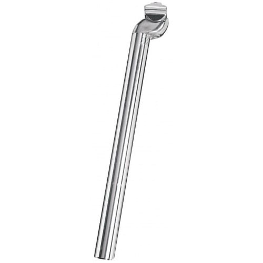 ERGOTEC Zadelpen Vast Patent 28,8 X 350 Mm Aluminium Zilver