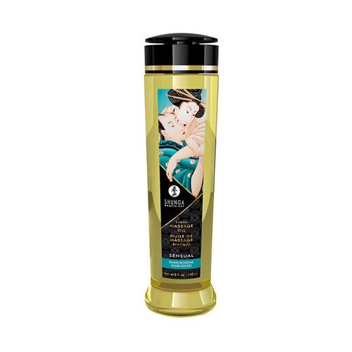Shunga Erotische massageolie Sensual Island Blossoms - 0697309012249