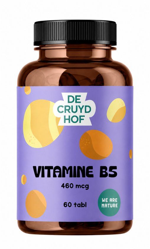 Cruydhof De Cruydhof Vitamine B5 (60 tabletten)