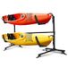 Yes4All 170 lbs Opslag Vrijstaand Dubbel Kajakrek voor Garage, Duurzame Stalen Outdoor Kajak Stand, Ideaal voor Kajaks, Surfboard, Paddle Board