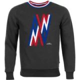 Peak Mountain Sweater met ronde hals Contamine Heren Katoen XL Donkergrijs