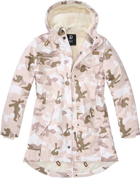 Brandit Marsh Lake Parka jas - M - Roze