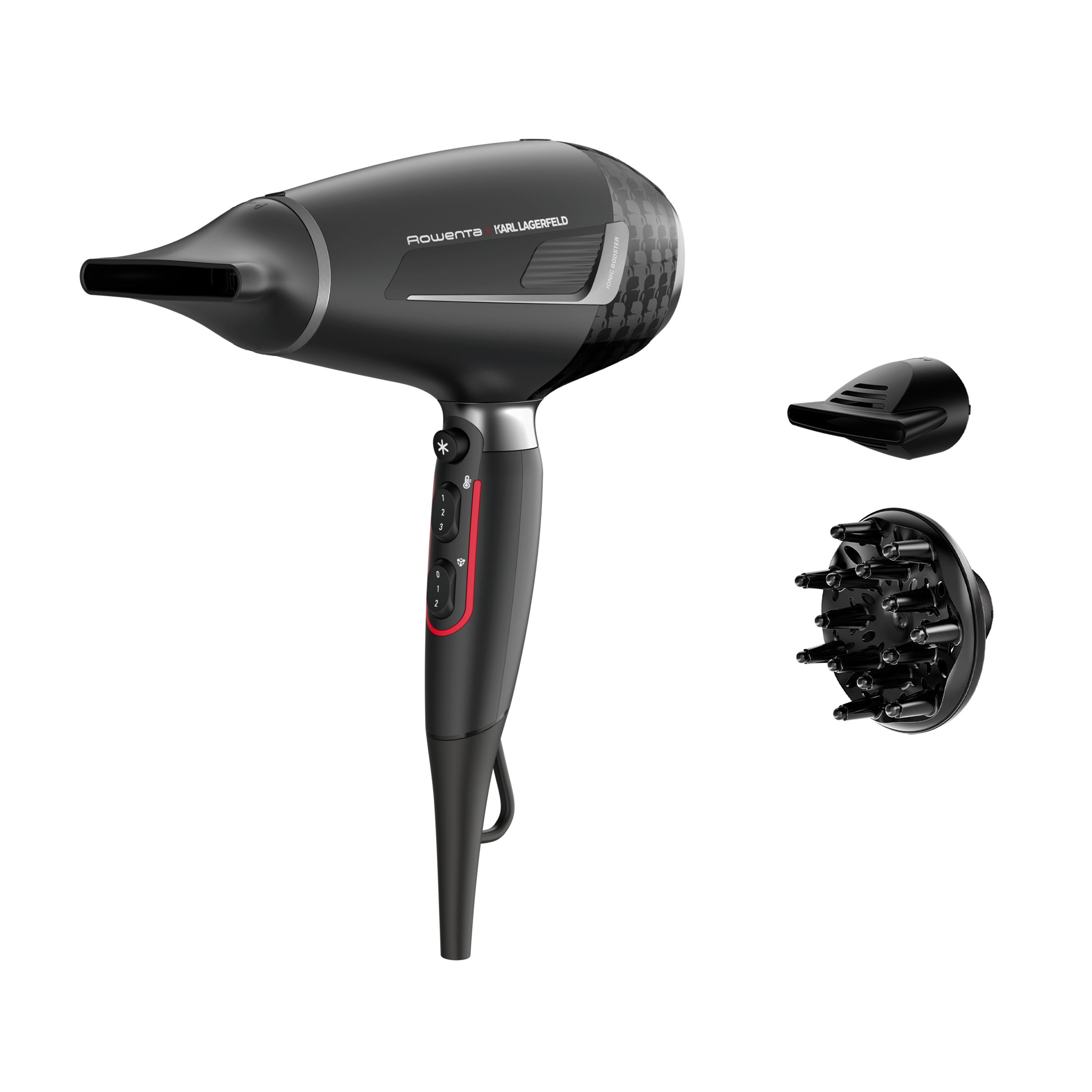 Rowenta K/Pro Stylist CV887LF0 - Haardroger - 2200W - Zwart