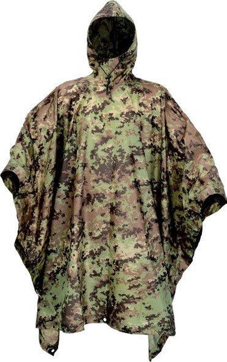 Defcon 5 Poncho - camouflage - vegetato italiano - polyester - 8055967012483