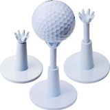 Stripe Verstelbare Golf Tee – 2 stuks – 55-73mm – Rubber Top – Herbruikbaar & Duurzaam – Golf Tee Set