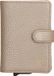 Charm London Washington Creditcard etui - Leer - Champagne