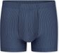SCHIESSER Short Heren Gestreept faded denim