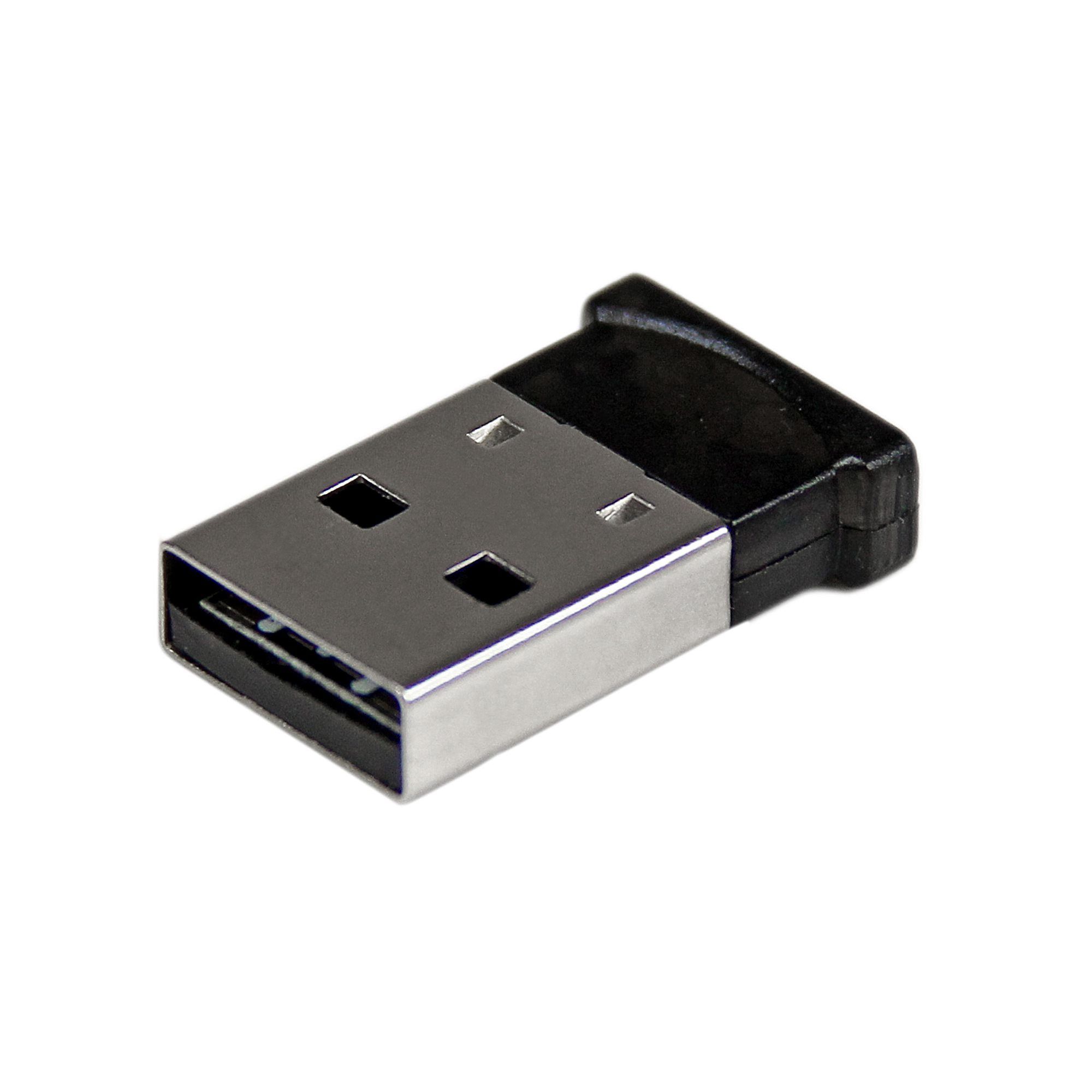 StarTech.com Mini USB Bluetooth 4.0 Adapter - 50m Class 1 EDR - Black