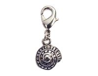 INNSPIRO Nice Charms Metalen hanger zeeslak met karabijnhaak 11 x 13 mm 25 u, 10x22mm., Metaal, Geen edelsteen