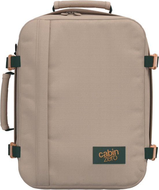 CabinZero Classic 28L Handbagage Reistas / Rugzak - Beige
