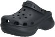 Crocs Classic Bae Clog - Platform Sandalen - Zwart - 37-38 - Vrouwelijk