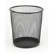 Viking Prullenbak 15 l Zwart Metaal Mesh