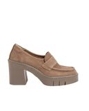 Art 1972 Mocassins en cuir taupe (36)