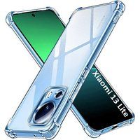 Phonillico® Hoesje voor Xiaomi 13 Lite - Schokbestendig Beschermend Zacht TPU Transparant
