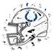 Indianapolis Colts Puzzle en bois - 500 pièces