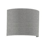 EGLO Abat-jour 'VALSENO PRO' H186 B225 Lin Gris