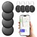 Carehabi Bluetooth sleutelvinder verpakking van 4 sleutelvinder (alleen iOS) compatibel met Apple Waar is? voor bagage, tassen, koffers, portemonnee
