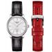 Tissot Carson T1222071603601 Horloge - Leer - Zwart - Ø 30 mm