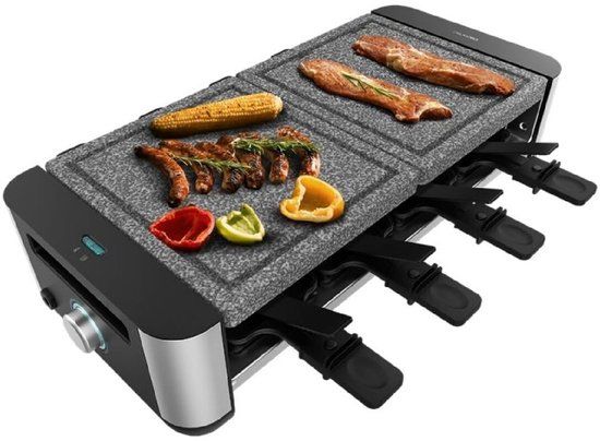 Cecotec Raclette Cheese&Grill 16000 Inox Allstone