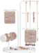 Songmics Présentoir à bijoux – 4 tiges de suspension en métal – Blanc nuage