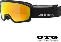 Alpina Scarabeo Junior Q-Lite OTG Skibril - Zwart