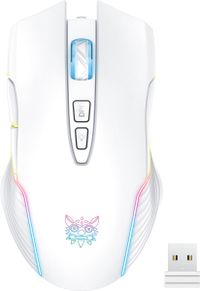 ONIKUMA CW905 3600 DPI Wireless White Gaming Mouse