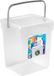 Plasticforte Boîte de rangement - plastique - avec couvercle - transparent - 5 L - 20 x 17 x 23 cm