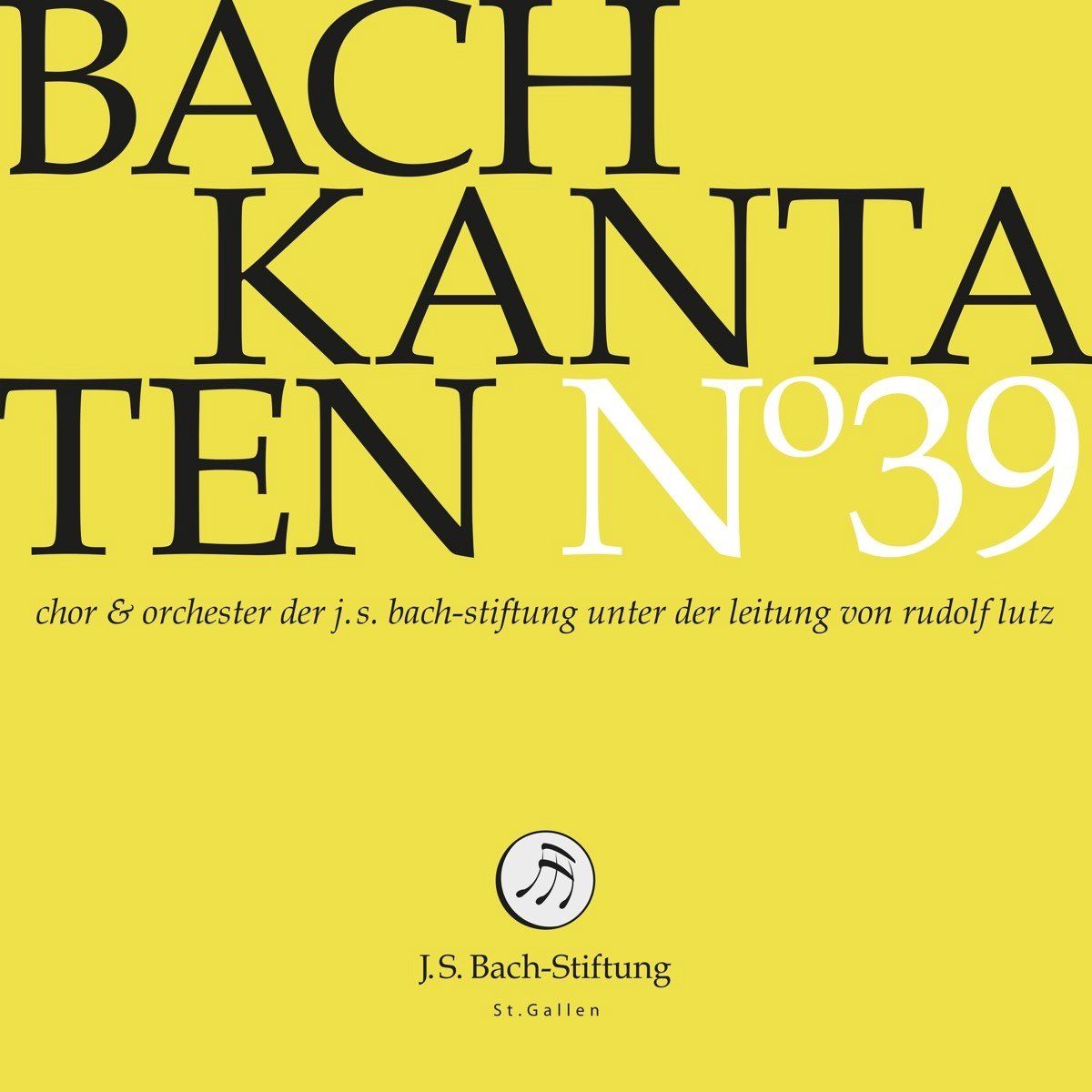 OUTHERE Bach Kantaten 39 (CD)