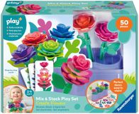 Ravensburger Play+ Blumen Steck- und Spiel-Set: Meine kreative Blütenwelt - ab 2 Jahre