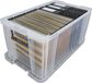 Archivo 2000 Whitefurze Opbergbox 54 liter Transparant