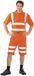 Planam Shorts waarschuwingsbescherming, maat 4XL, 1 stuks, oranje, 2015068