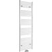 Hudson Reed Neva Moderne Grand Sèche-serviettes Design en Blanc en Acier | Chauffage pour Salle de bain avec Raccordement central | 178,5cm x 60cm