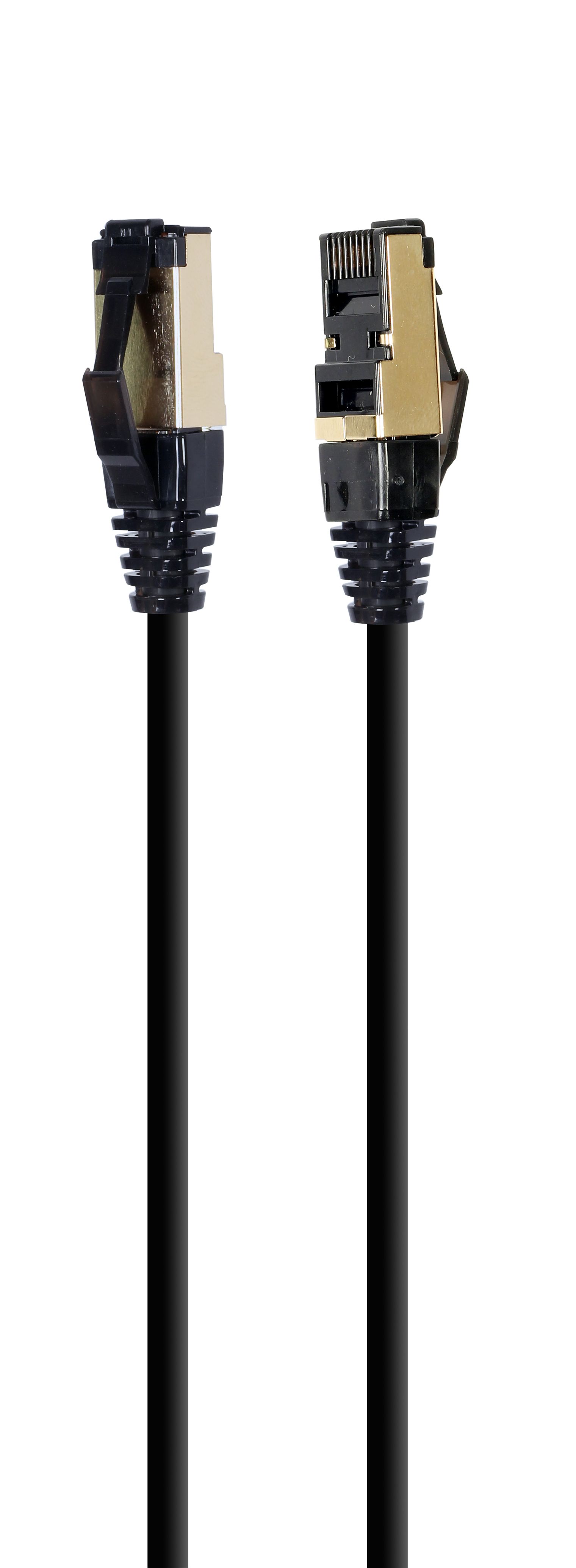 Gembird PP8-LSZHCU-BK-7.5M - Cat8 S/FTP Netwerkkabel - 7.5m - Zwart