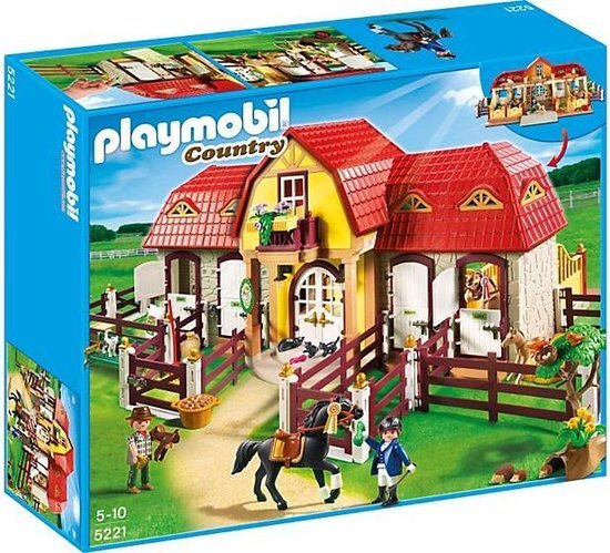 playmobil Country Large Horse Farm with Paddock