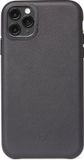 Decoded Back Cover - Premium Leren Hoesje voor iPhone 11 Pro Max - Zwart