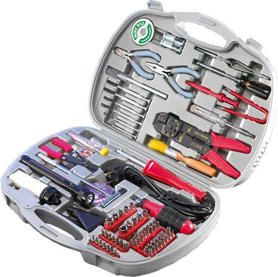 Secomp PC Trouble-Shooter Tool Set - 145 Delen - Grijs
