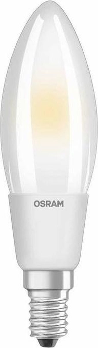 Osram 4058075435025 LED-lamp Energielabel F (A - G) E27 Kaars 5 W = 40 W Warmwit (Ø x l) 35 mm x 95 mm 1 stuk(s)