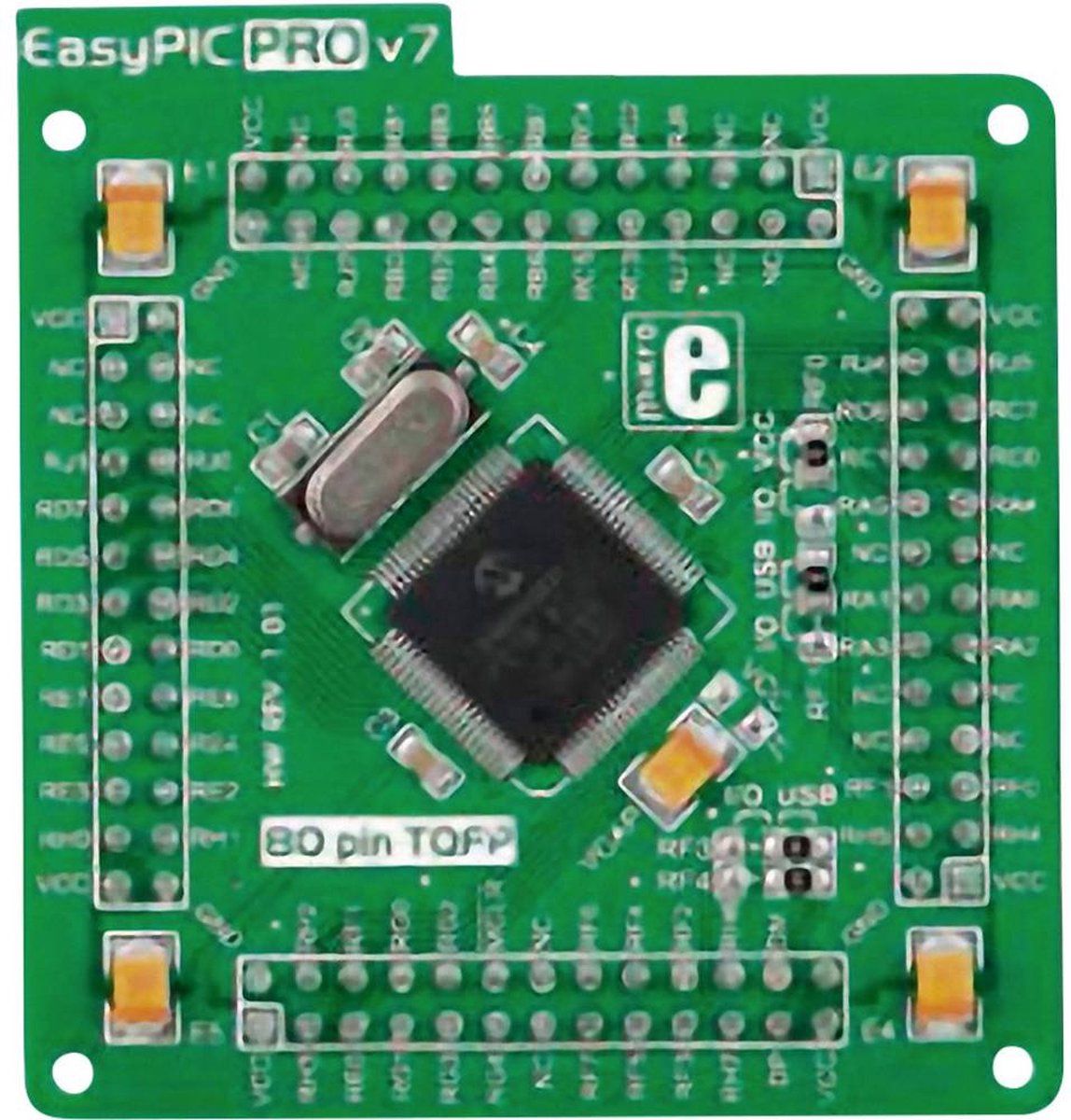 MikroElektronika MIKROE-997 Uitbreidingsboard PIC18 - Componenten & vervangingsonderdelen