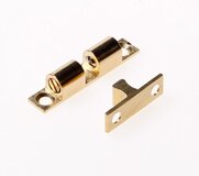 Dulimex Deurvergrendeling kogelsnapslot messing 43x 8 mm DX-KSS 431B