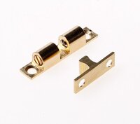 Dulimex Deurvergrendeling kogelsnapslot messing 43x 8 mm DX-KSS 431B