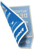 Polisport Bilby Pair of reflective stickers - silver