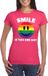 Bellatio Decorations Shoppartners Bv Smile if you are gay emoticon shirt roze dames - LGBT/ Gay pride shirts XXL