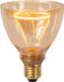Lucide GO90 - Filament lamp - Ø 9 cm - LED Dimbaar - E27 - 1x3,5W 2200K - Amber