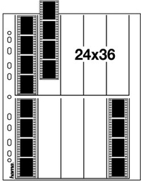 Hama Negative Sleeves 24 x 36 mm - 10 Sheets