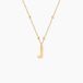 Histoire d'Or Collier Plaqué Or Jaune Lettra