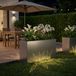 VidaXL Jardinière argent 100 x 20 x 49 cm acier inoxydable