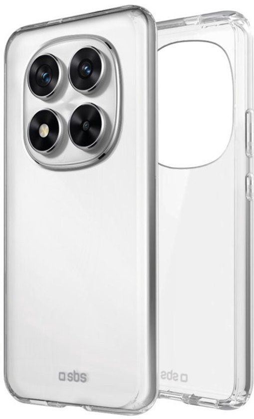 SBS TESKINXIRNO14PPT mobiele telefoon hoesje voor Xiaomi Redmi Note 14 Pro+ 5G, Transparant